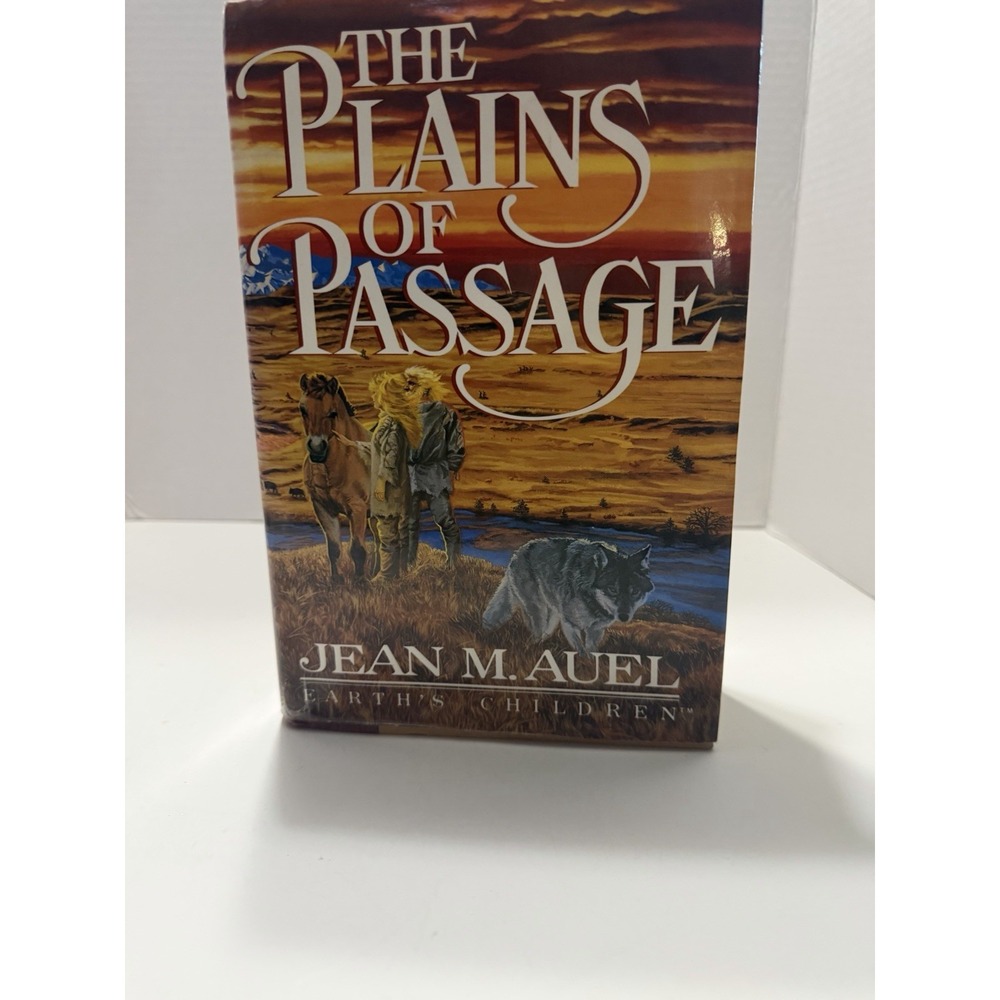 The Plains of Passage Jean M Auel Earths Children Hardcover First Edition 1990